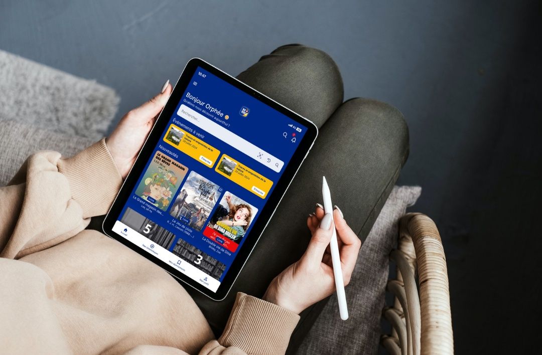 Mise en situation de l'application MaBibli.