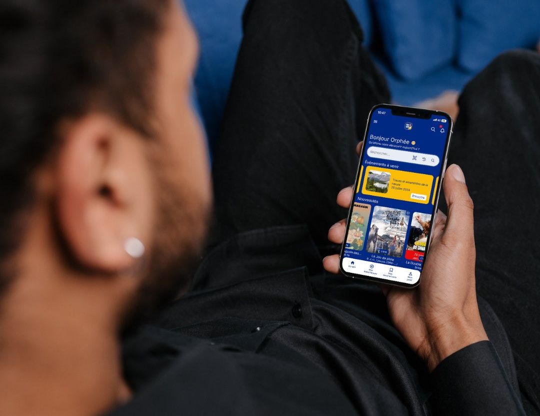 Mise en situation de l'application MaBibli.