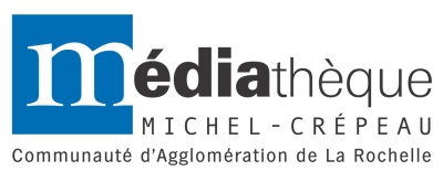 Logo de la médiathèque Michel-Crépeau, communauté d'agglomération de La Rochelle